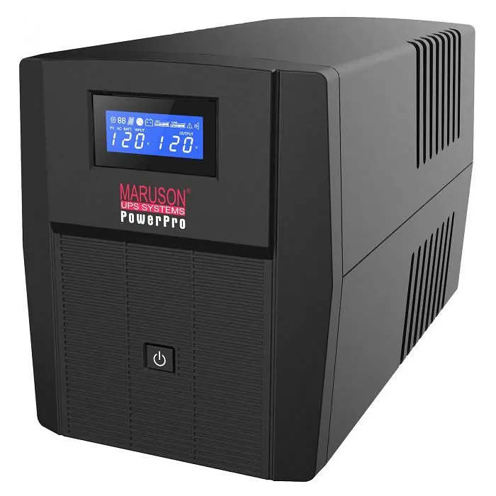 Maruson Rust-Resistant Technology 1500VA Line-Interactive Uninterruptible Power Provide Unit AVR and Software, 8 Outlets, ...