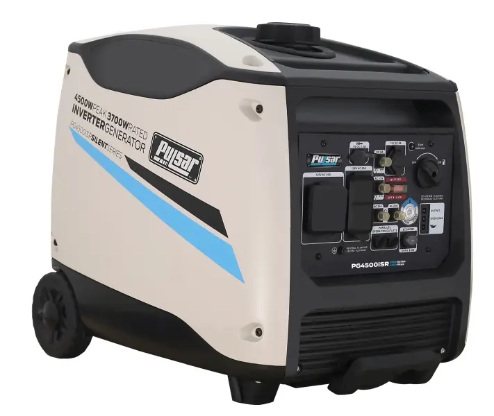 Pulsar Gasoline Powered 4500W Inverter Generator, PG4500iSR