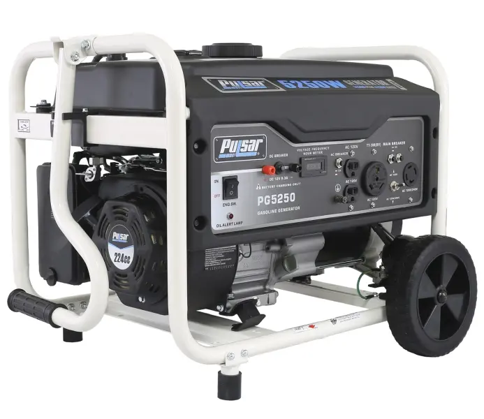 Pulsar Gasoline Powered 5250W Generator, PG5250
