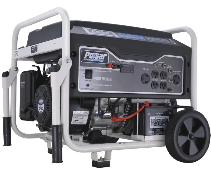 Pulsar Gasoline Powered 6580W Generator, PG6580E