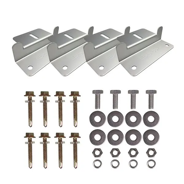 Renogy Solar Panel Mounting Z Bracket -- Set 4, RNG-MTS-ZB