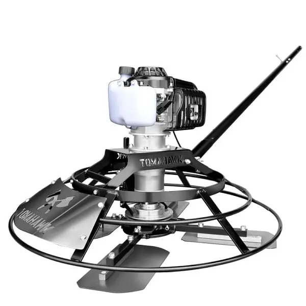 Tomahawk 30" Travel-friendly Concrete Power Trowel 18ft Bull Float Handle 37cc Engine, JXPT30T