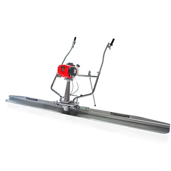 Tomahawk 1.6 HP Honda Vibrating Concrete Power Screed Motor 12ft Magnesium Aircraft Aluminum Board Straight Edge, TVSA-H +...