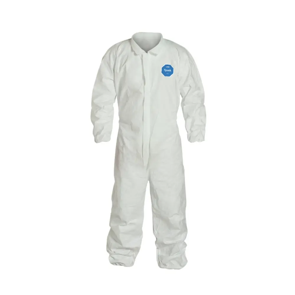 DuPont TY125S- 1 Suit: Tyvek 400 Disposable Protective Coverall, Chalk