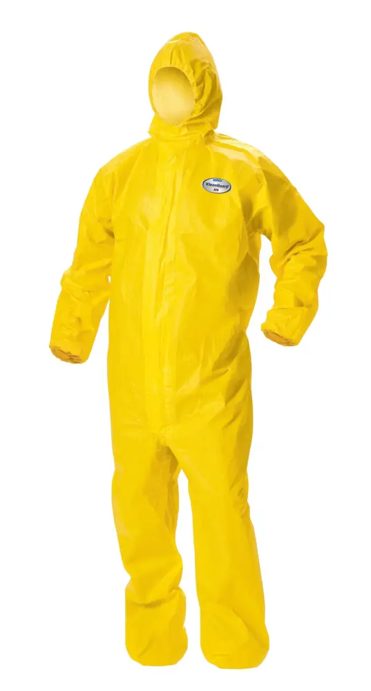 Kleenguard 09817 A70 Amber XXXX-Large Chemical Spray Protection Apparel (12 per Case)