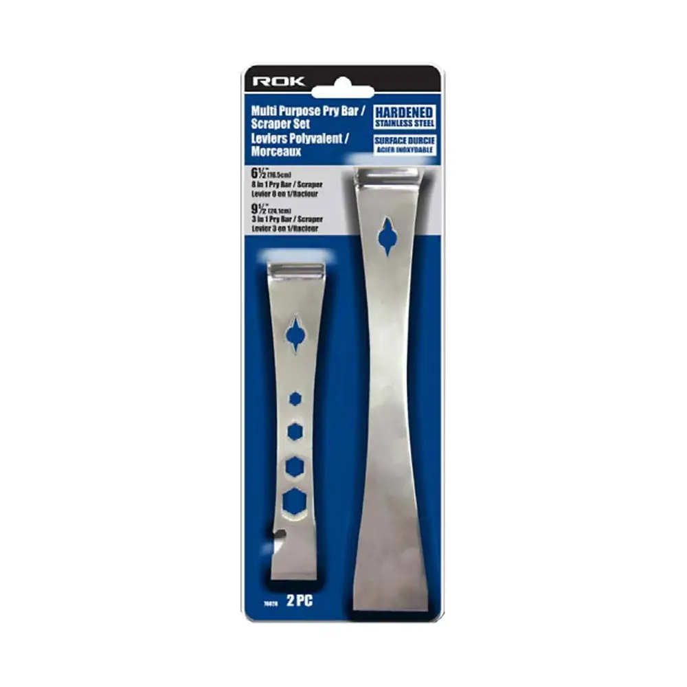 Multi-Purpose Pry Bar and Scraper Adjust, 2-Piece