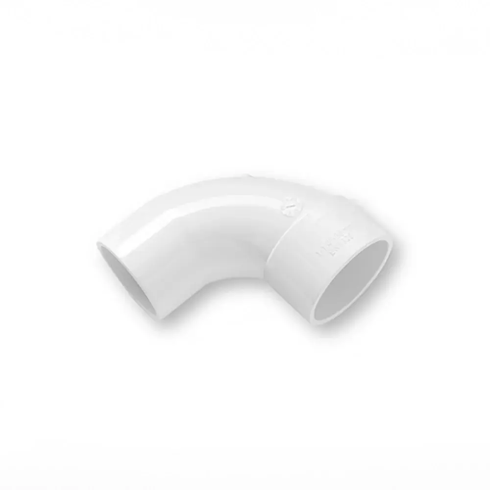 Primaplumb 32mm 90 Deg Spigot Bends Pearl - PRIMPWCB9032WB