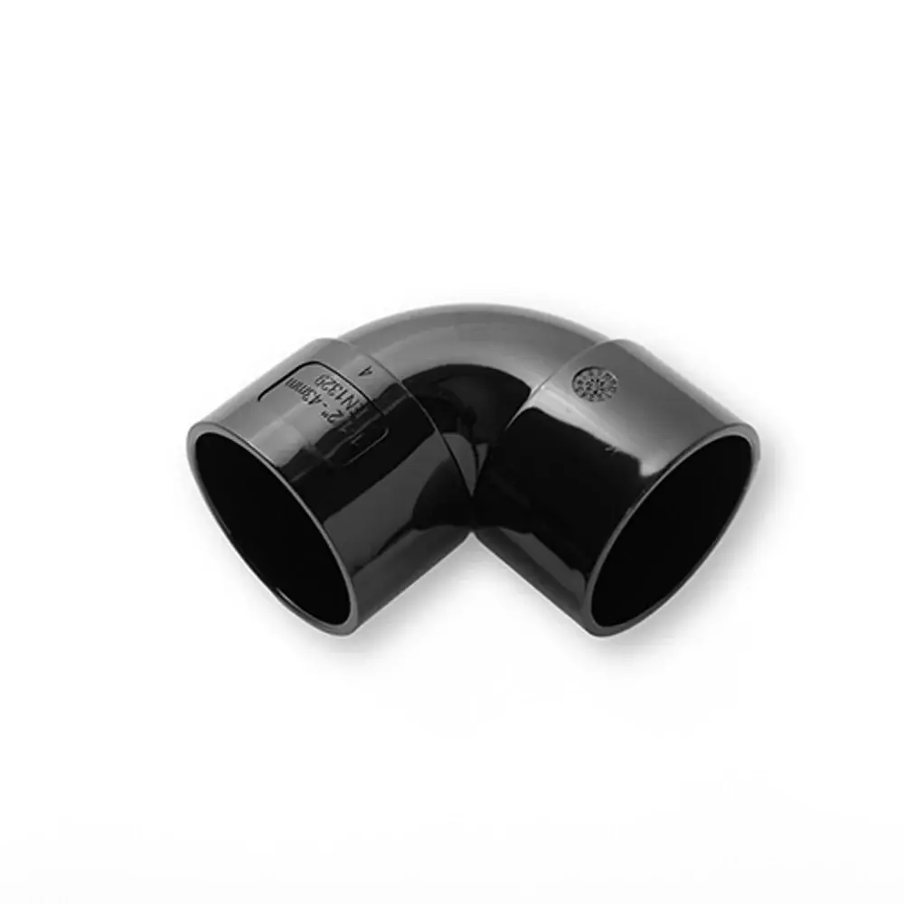 Primaplumb 40mm 90 Deg Knucke Bends Ebony - PRIMPWE9040B Plumbing