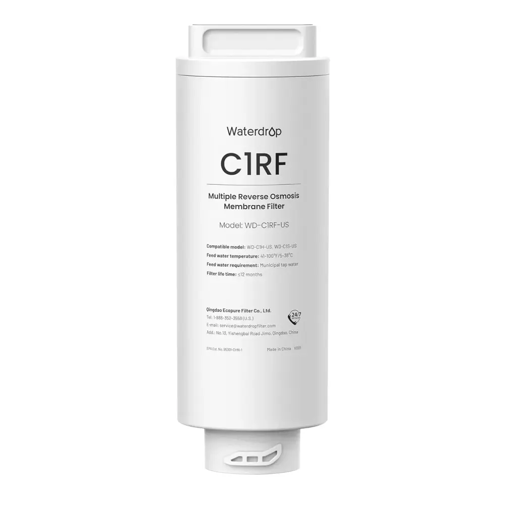 Waterdrop C1RF Water Filter WD-C1S and WD-C1H Countertop RO System