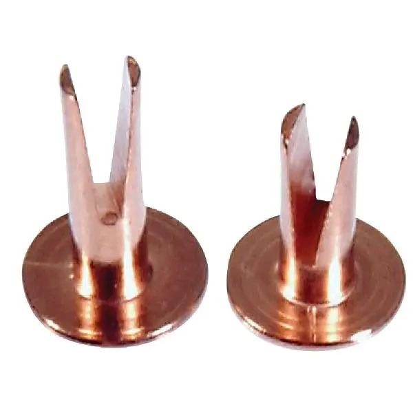 HILLMAN Mini Fastener Center Copper Plated Split Compression Rivet Assortment (20-Piece), 8008