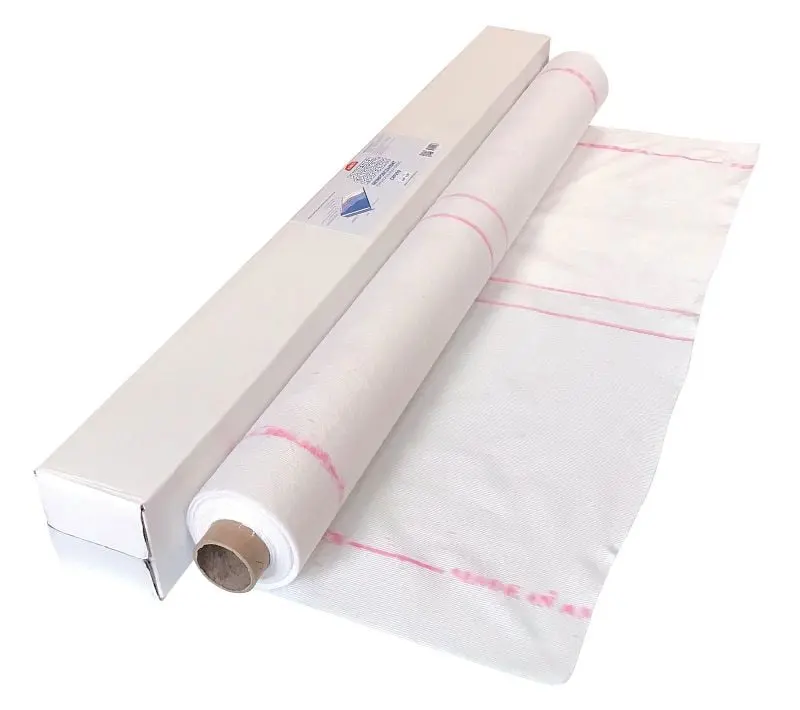 AMES High-Strength Contouring Roof Fabric, 40"x81', Pure White, Polyster, CRF270 Ames Research