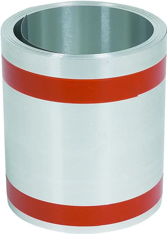 Amerimax 70010 Roll Valley Flashing, 50 ft OAL, 10 OAW, Galvanized Alloy