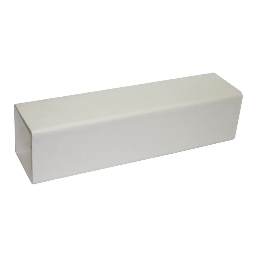 FloPlast 65mm Square Downpipe 2.5 Metre Chalk