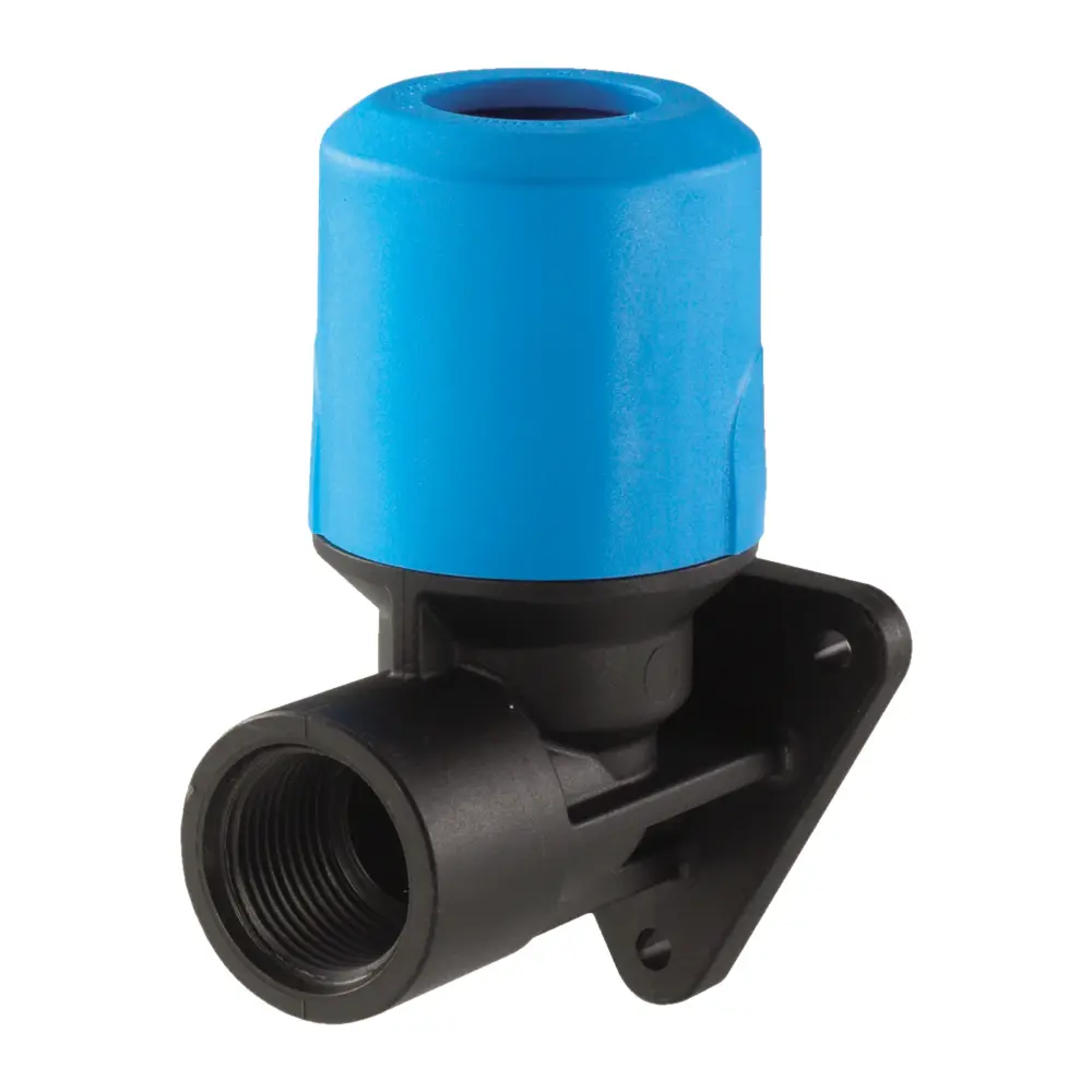 John Guest Speedfit Navy Wallplate Elbow 25mm X 3/4" UGPWB2516 (Pack 5)