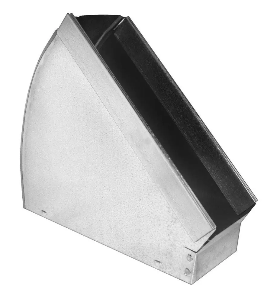 3-1/4" X 10" Flat 45° Wall Stack