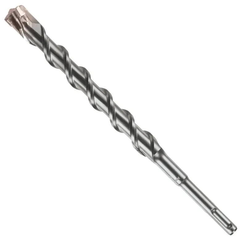Bosch Bulldog HCFC2244 Rotary Hammer Drill Bit, 7/8 Dia, 10 OAL, 2-Flute, 25/64 Dia Shank, SDS Plus Shank