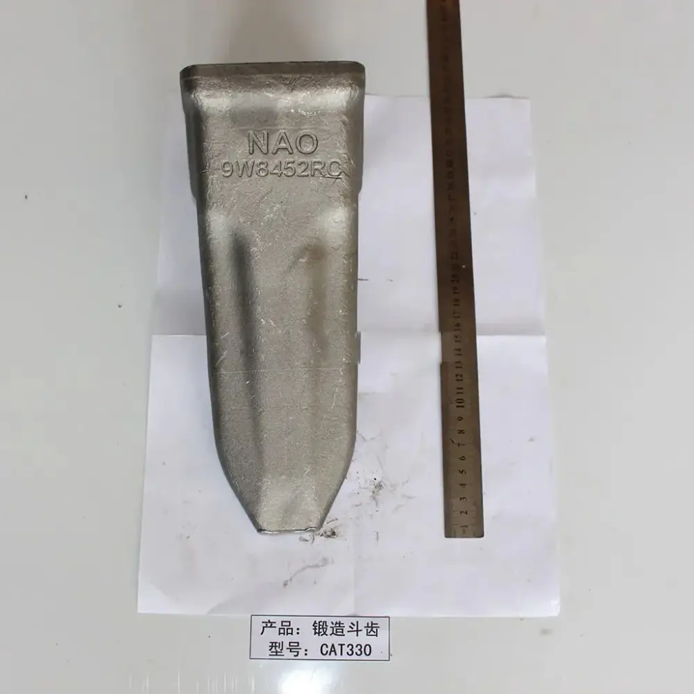 Caterpillar Excavator CAT 225 229 235 325 330 E300 E300B Forging Bucket Tooth Tips-long 9W-8452