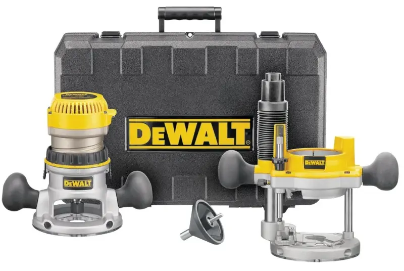 DEWALT DW616PK Router Combination Kit, 11 , 24,500 rpm Load Speed, 2-1/2 Max Stroke