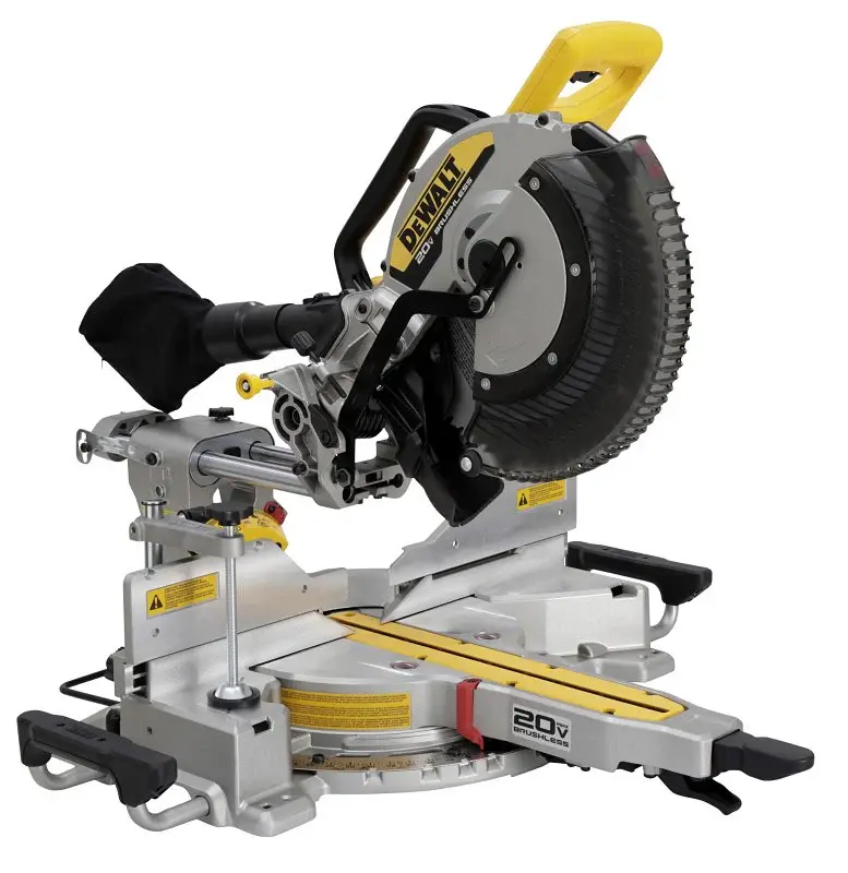 DEWALT MAX XR DCS785B Dual Bevel Sliding Miter Saw, Tool Only, 20 V, 12 Dia Blade