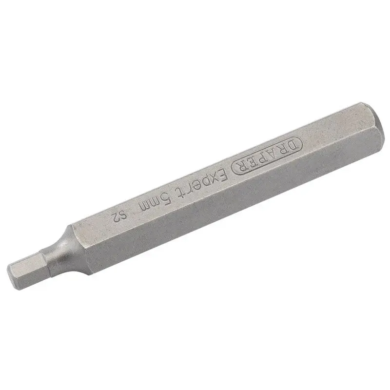 Draper YMH40/SC/B 5mm x 75mm Hexagonal 10mm Insert Bit Mechanic's Bit Sets - (33333)