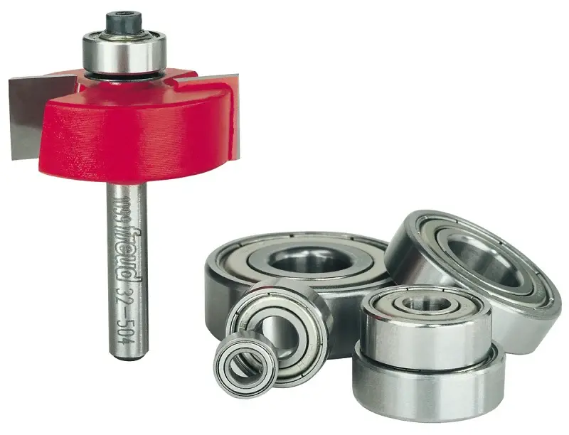 Freud 32-504 Router Bit, 1-3/8 Dia Cutter, 2-1/4 OAL, 1/4 Dia Shank, 2-Cutter, Carbide