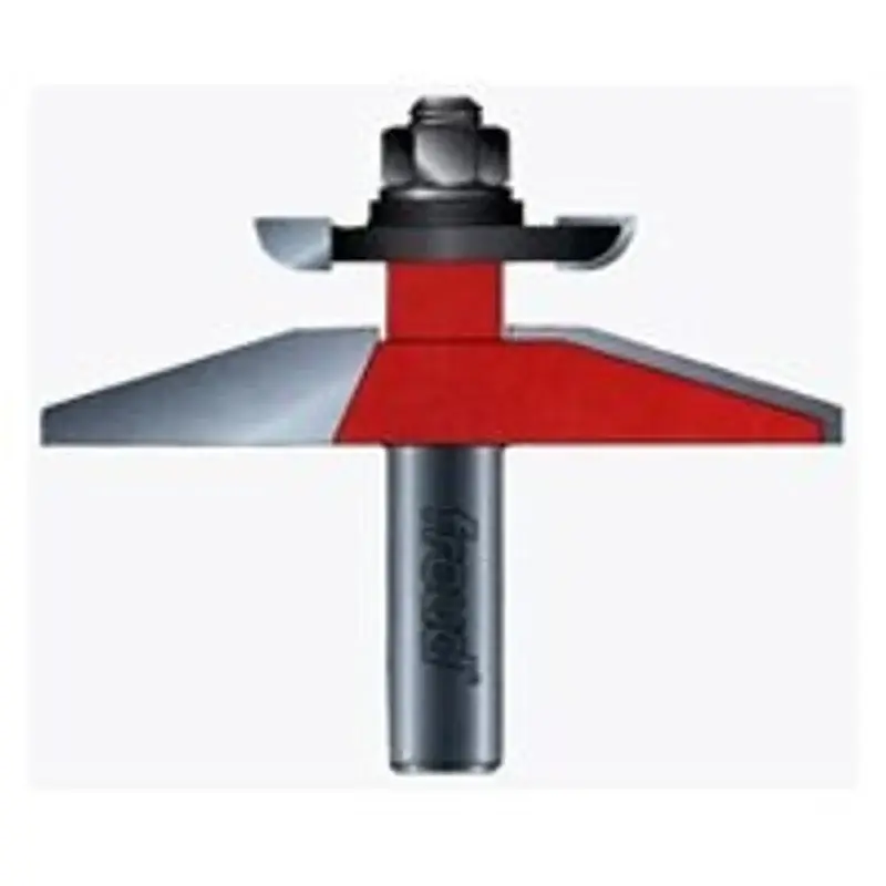 Freud 99-566 Router Bit, 3 OAL, 1/2 Dia Shank, Carbide, : Table-Mounted Handheld Routers