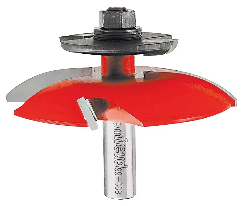 Freud 99-569 Router Bit, 3 OAL, 1/2 Dia Shank, : Table-Mounted Handheld Routers