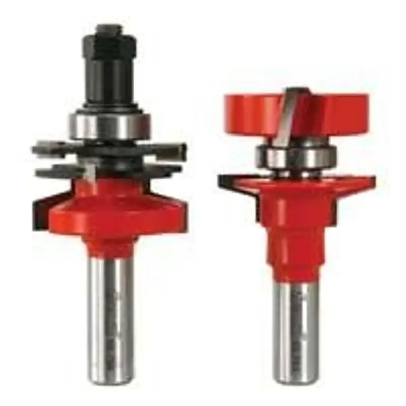 Freud 99-764 Router Bit Place, 3-3/4 OAL, 1/2 Dia Shank, Carbide, : 99-864 Adjustable Rail and Stile Bit