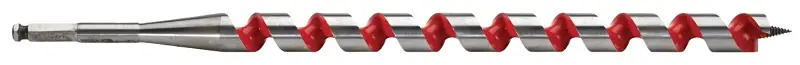 Milwaukee 48-13-5930 Ship Auger Bit, 15/16 Dia, 18 OAL, Spiral Flute, 7/16 Dia Shank, Hex Shank
