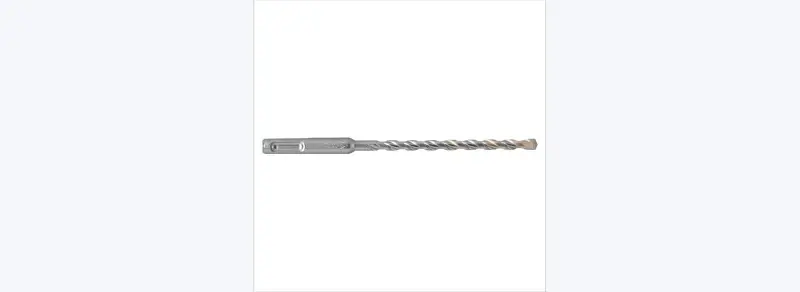 Milwaukee M2 48-20-7513 Drill Bit, 3/16 Dia, 10 OAL, Spiral Flute, 4-Flute, SDS Shank