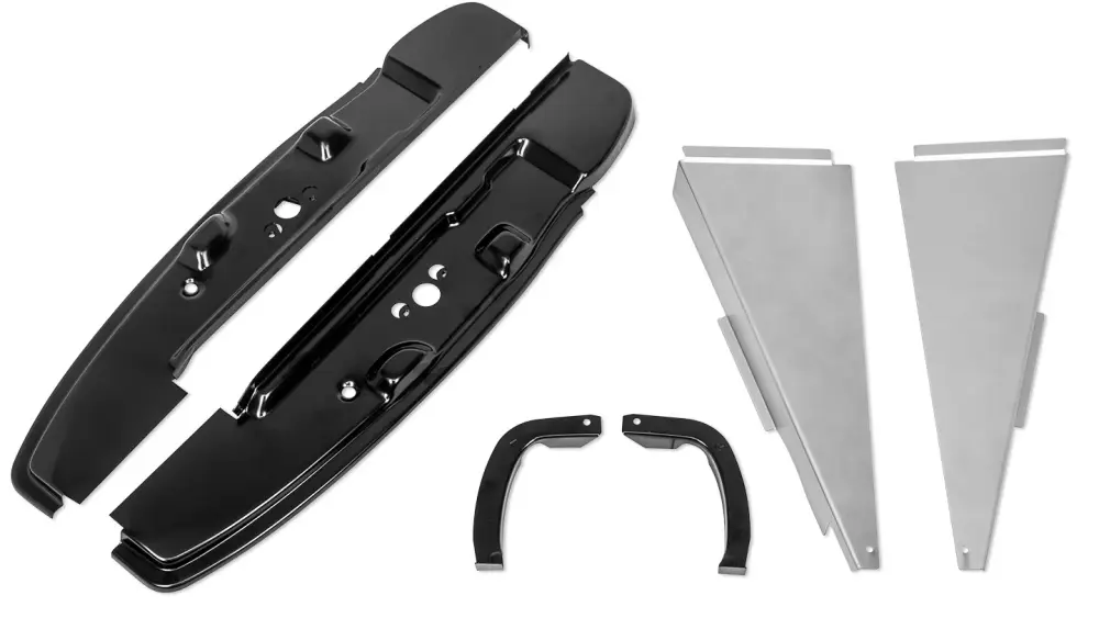 Rear Driver & Passenger Door Post Kit, 1968-76 Ford Bronco