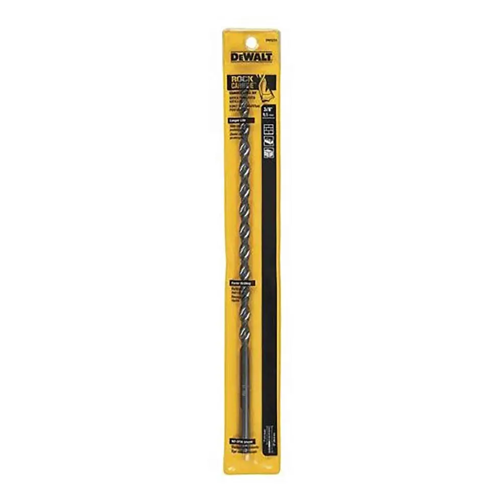 Rock Carbide Tipped Impact Drill Bit, 3/8" x 12"