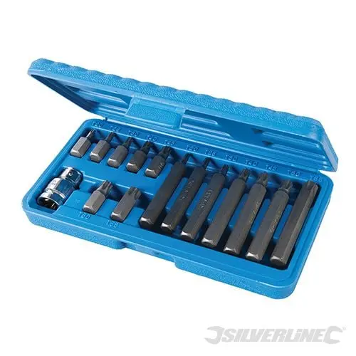 Silverline Trx Bits Adjust 15pce 15pce - 706839
