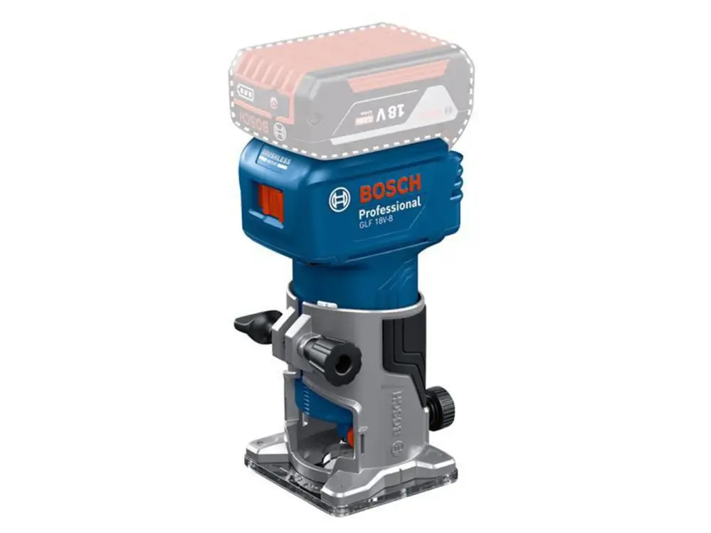 Bosch Glf 18V-8 Industrial Palm Router 18V Bare Unit Toolbox Red