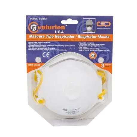 Centurion Respirator Masks 3pk DMB03 FFP2