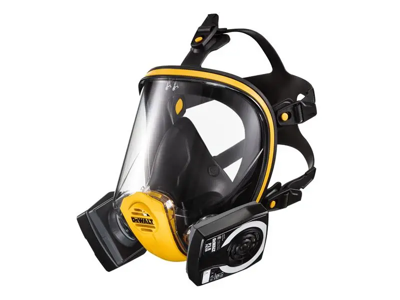 DeWalt Respiration P3 Full Face Mask Respirator - Roomy