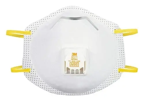3M™ Sanding and Grp Valved Respirator 8511H10-DC-PS, 10 ea/pk, 4 pks/cs