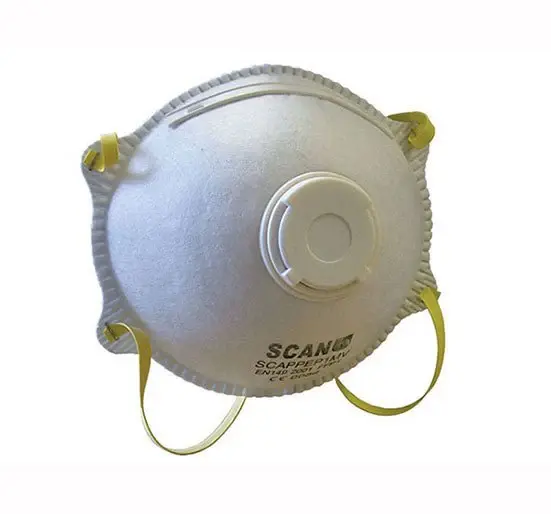 Scan Moulded Disposable Masks Valved FFP1 Protection