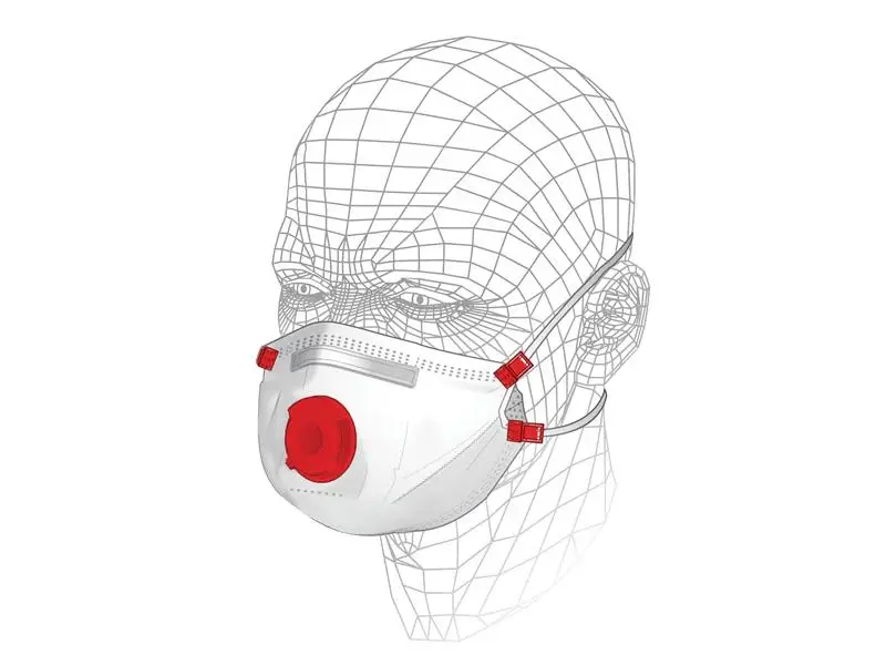 Vitrex Premier Valved Multipurpose Respirator P3 (Pack 3)