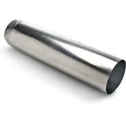 4 X 24" ALUMINIUM SNAP LOCK PIPE PIPE