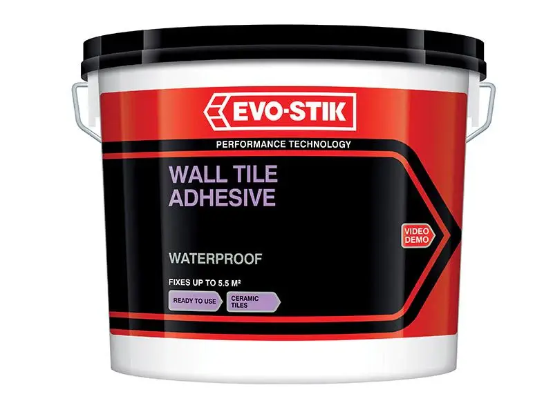 ANSI Certified Evo-Stik Weatherproof Wall Tile Adhesive 2.5 Litre