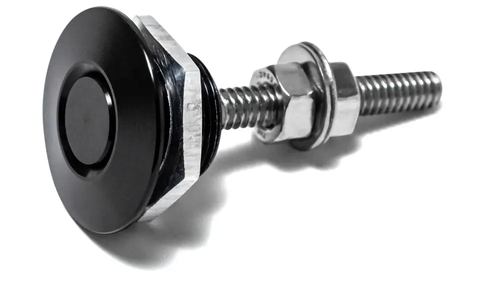 Black Quik-Latch Mini Latch *CLOSEOUT