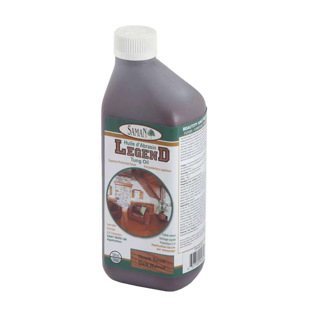Dark Walnut Protective Tung Oil, 500 ml