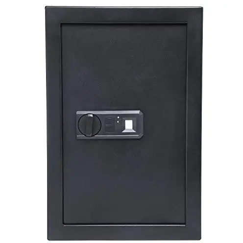 Ivation Biometric Computerized Wall Safe Alarm Siren