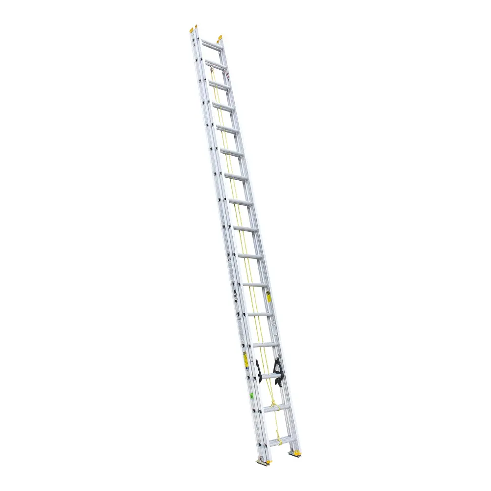 LITE Aluminium Extension Ladder, 32' (Grade 1) Hi-Vis Yellow