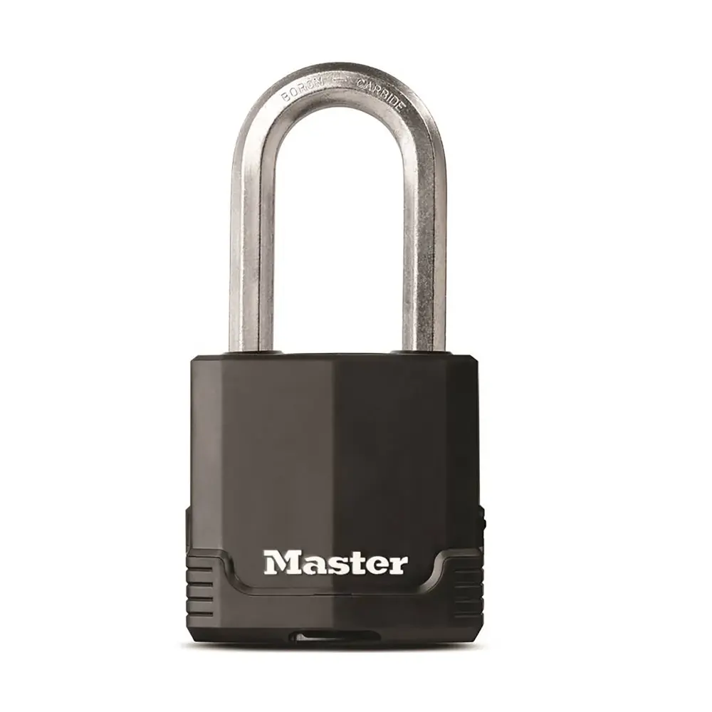 Magnum Covered Laminated Steel Padlock 2'' Shackle, 2-1/8'' Spacious