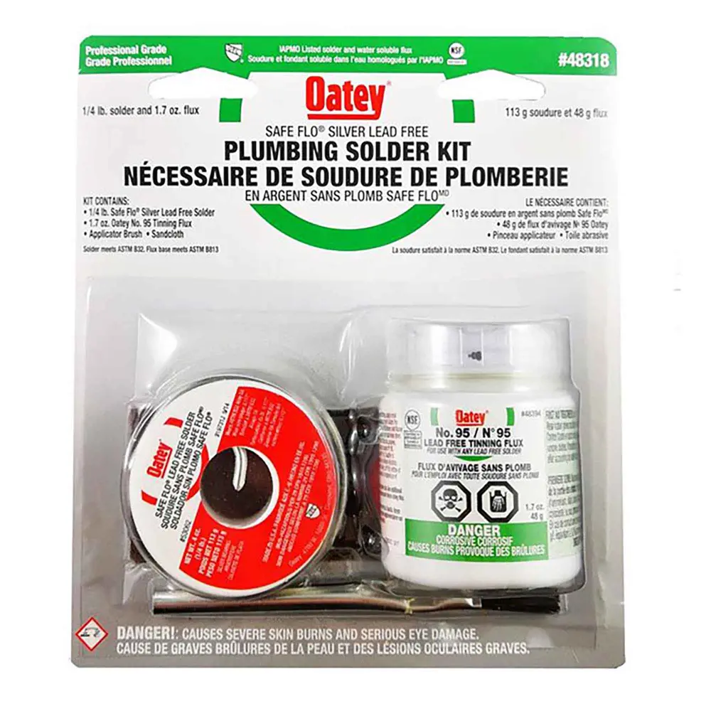 Safe-Flo Silver Lead Free Solder Kit