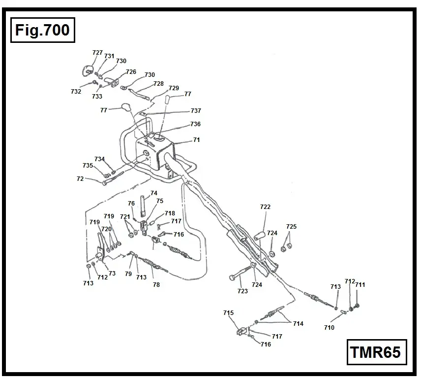 TMR65-726 FRENO DE SEGURIDAD