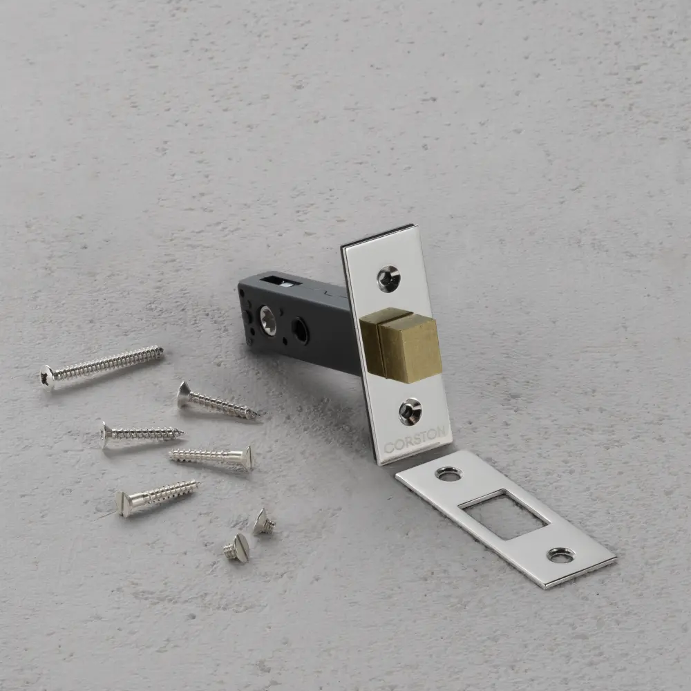 Tubular Lock 60mm – Shiny Nickel