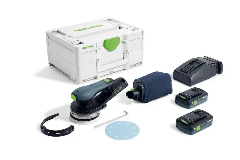 Festool 577738 ETSC2 125 Random Orbital Sander Battery-powered 4.0 I-PLUS
